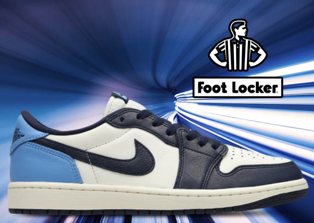 Jordan 1 Low OG Obsidian Foot Locker Restock July