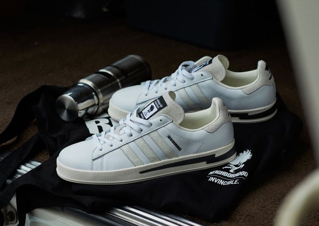 INVINCIBLE x NEIGHBORHOOD x adidas Campus White