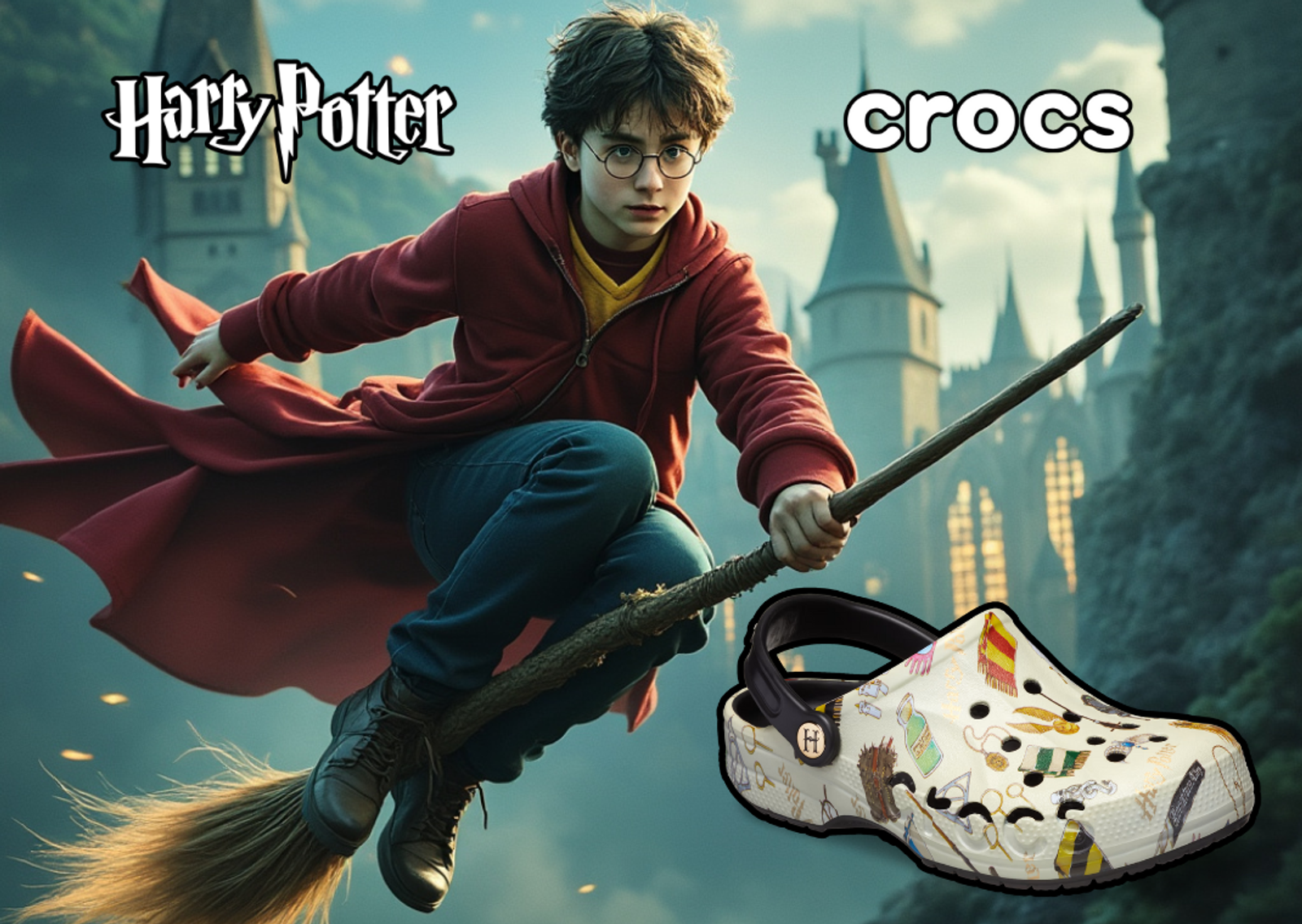 Harry Potter x Crocs Baya clog