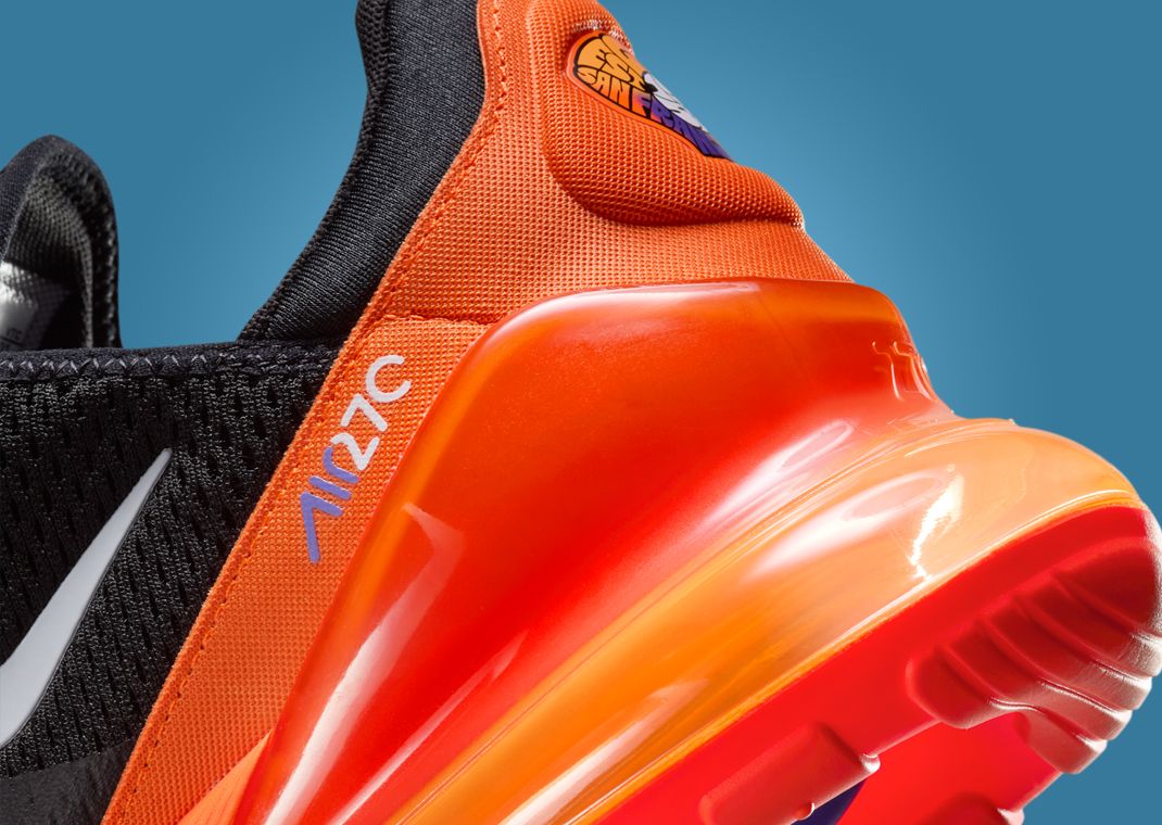 Nike Air Max 270 San Francisco Giants Heel Detail