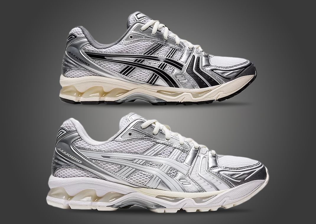 JJJJound x Asics Gel-Kayano 14 Black/Silver & White/Silver