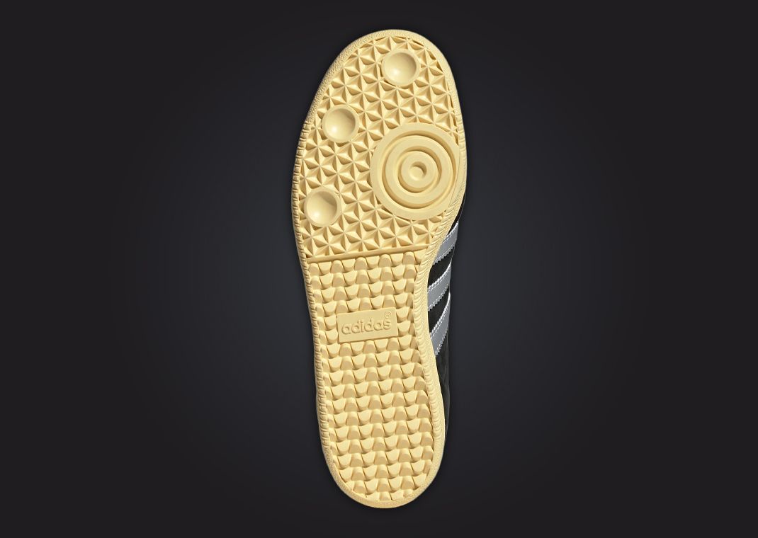 adidas Samba OG Black Silver Outsole