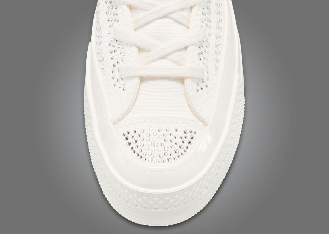 Swarovski x Converse Chuck Taylor White Toe