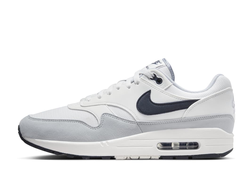 Nike Air Max 1 Platinum Tint Wolf Grey Lateral