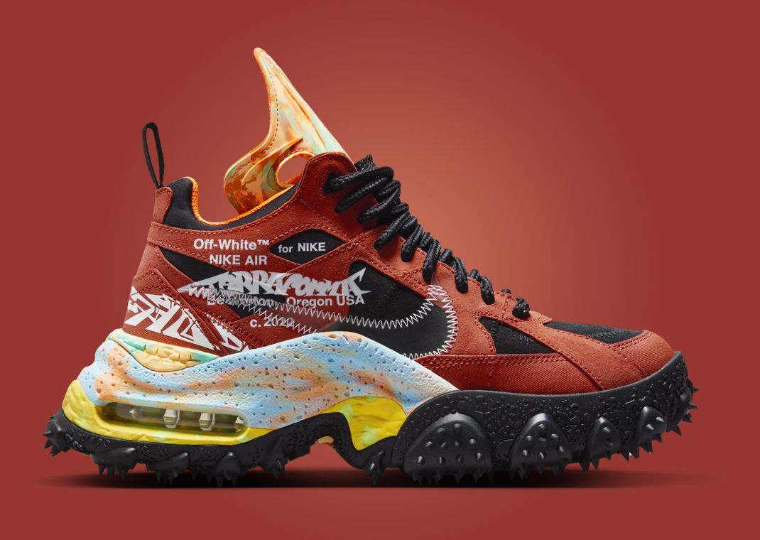 Off-White × Nike Air Terra Forma Mantra Orange Nike Off-White x Air Terra Forma 