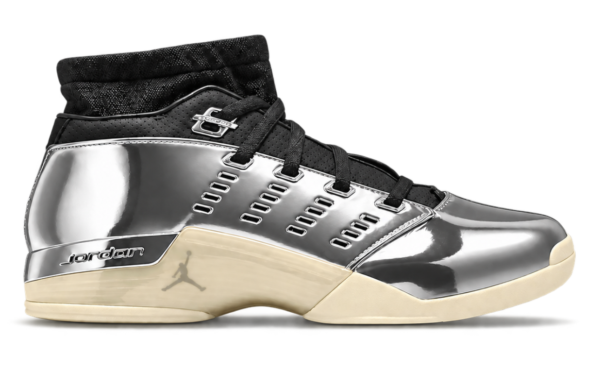 Air Jordan 17 Low Metallic Silver