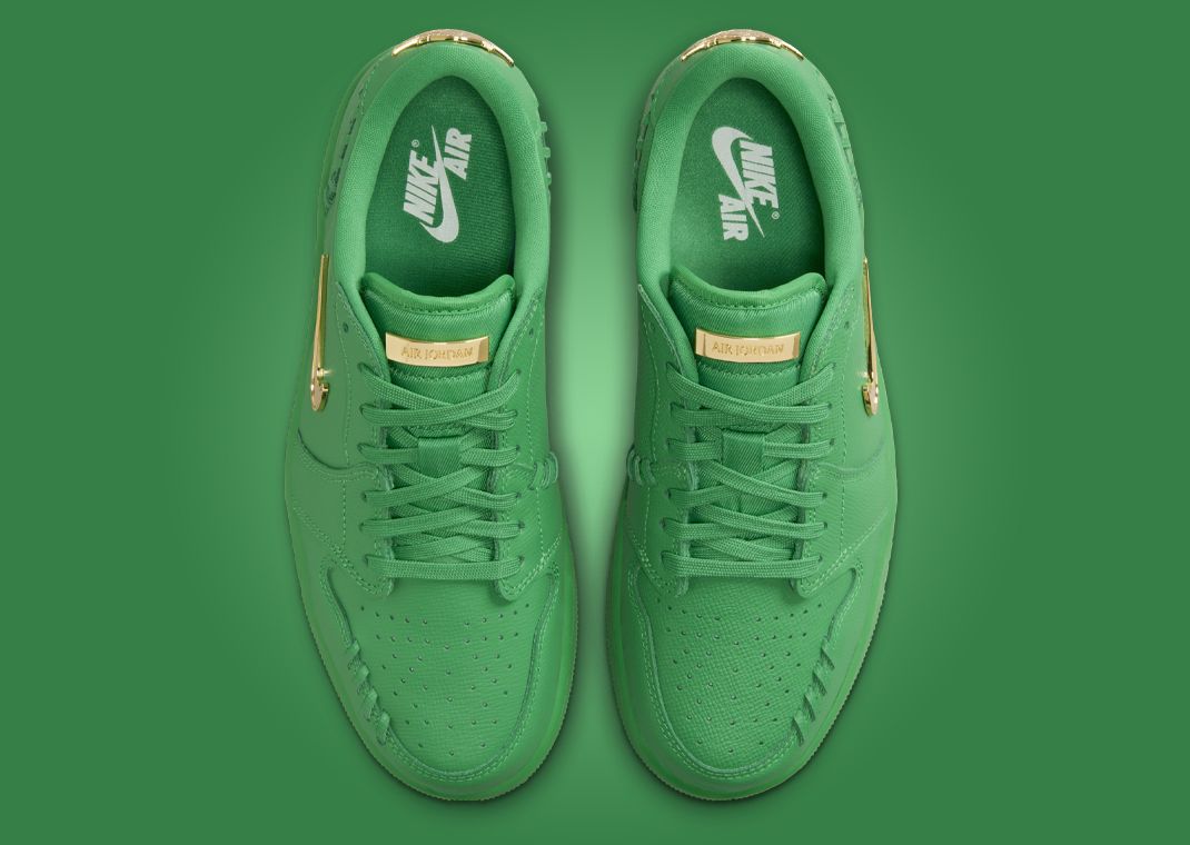 The Women's Air Jordan 1 MM Low Lucky Green Releases April 2024