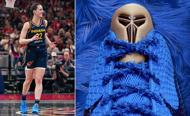 Caitlin Clark Debuts her Nike Kobe 6 Protro Cookie Monster PE