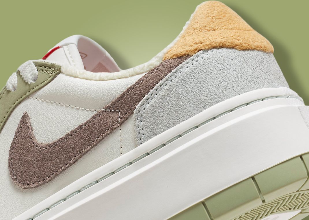 Fluffy Fabrics Line The Air Jordan 1 Elevate Low SE Year Of