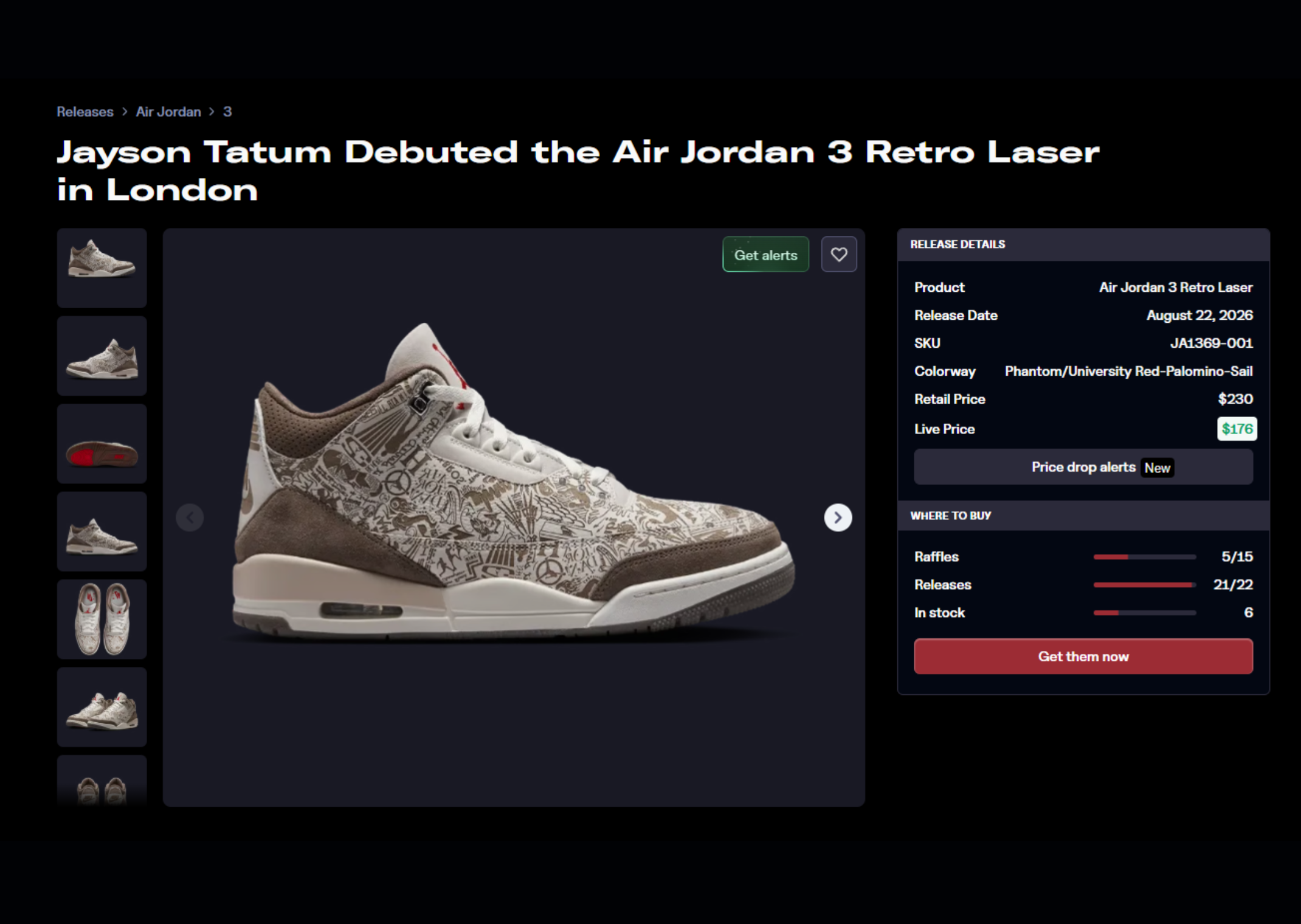 Air Jordan 3 Retro Laser