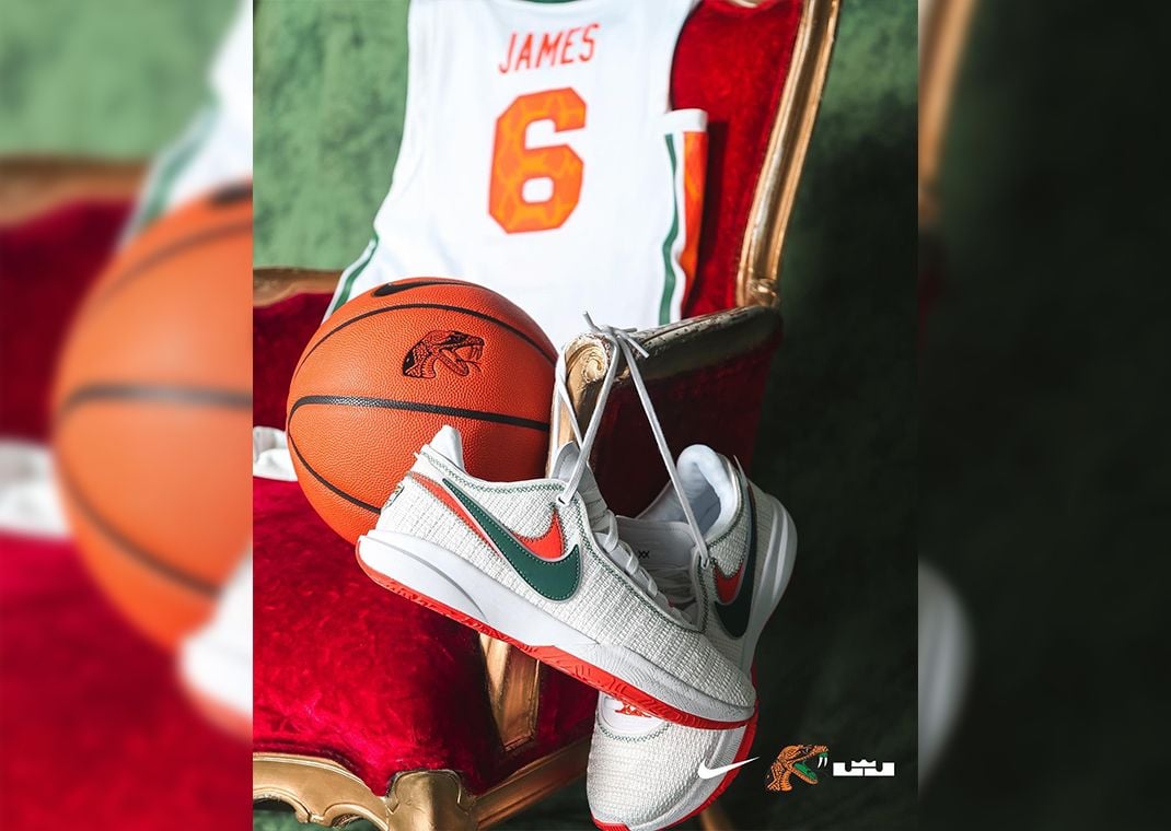 FAMU x Nike LeBron 20 Home PE