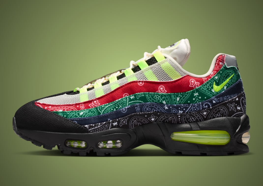 Nike Air Max 95 OG Big Bubble Paisley Neon