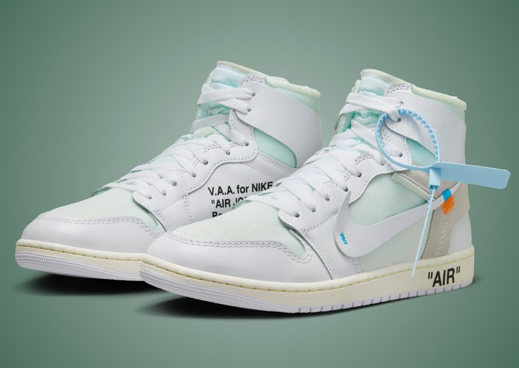 Virgil Abloh's Air Jordan 1 Retro High OG SP Alaska Releases April 3