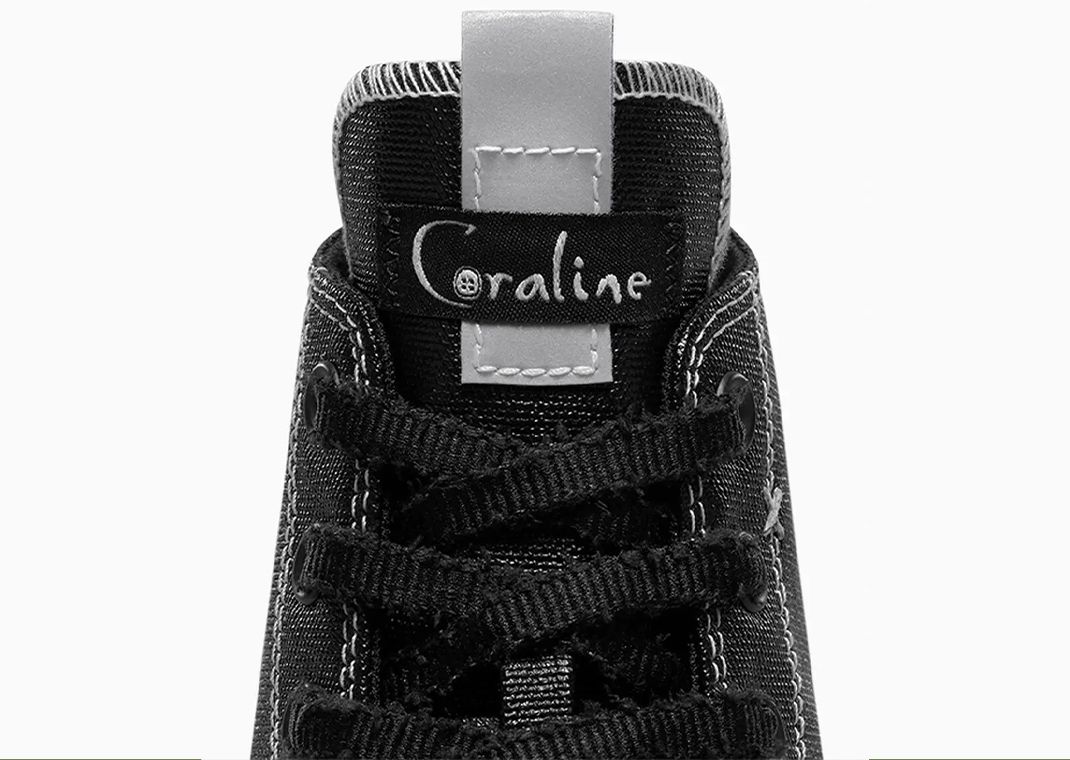 Coraline x Converse Chuck Taylor All-Star Hi Other Wybie Tongue Detail