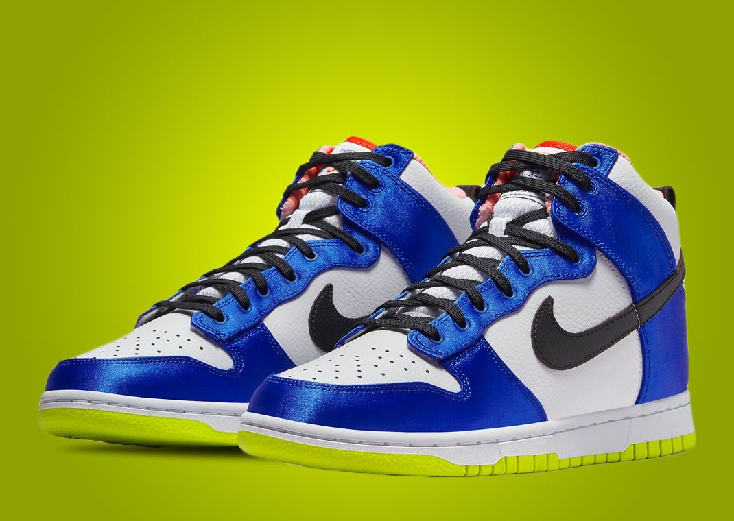 Nike Dunk High Racer Blue Nylon (W)