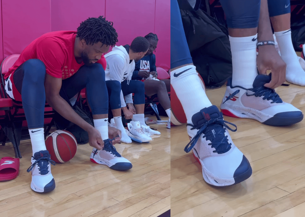Joel Embiid Wearing the Skechers SKX Float