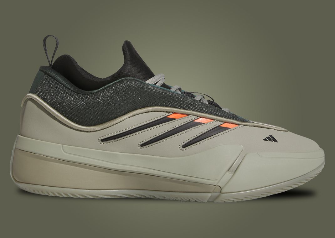 adidas Dame 9 Oak Tree Lateral