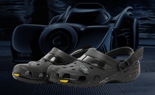 The Batman x Crocs Classic Clog Batmobile Releases September 2024