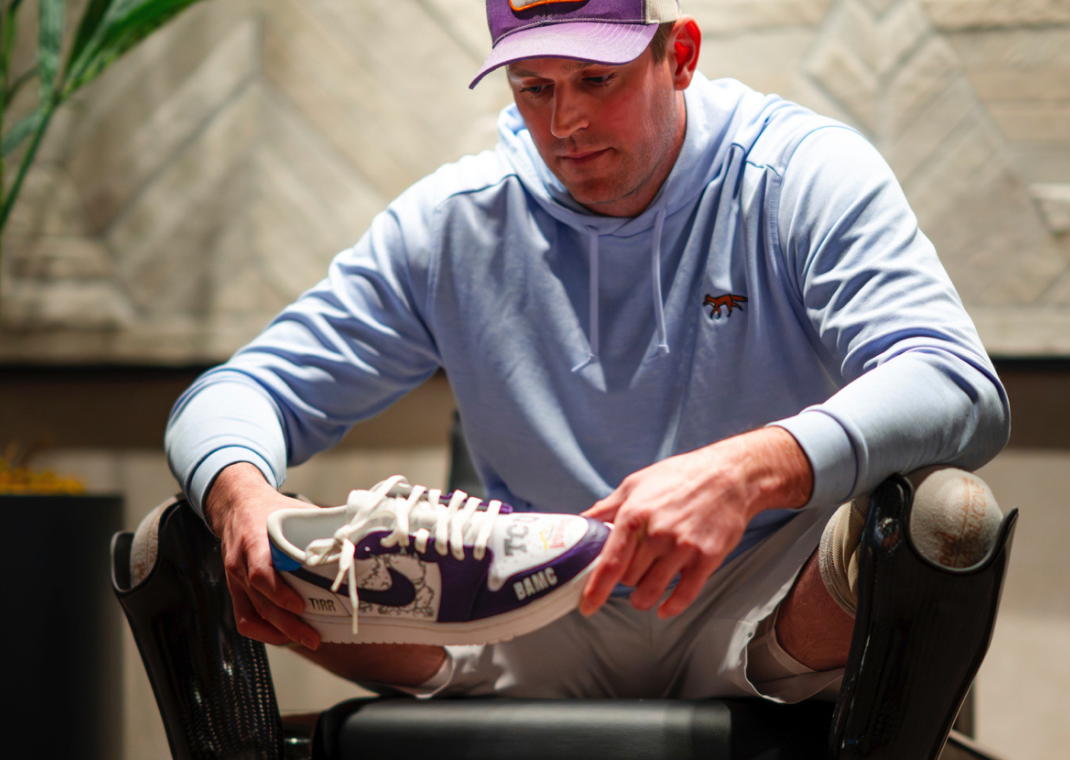 Bram Kohlhausen Alamo Bowl Custom Jordan 1 Golf Low