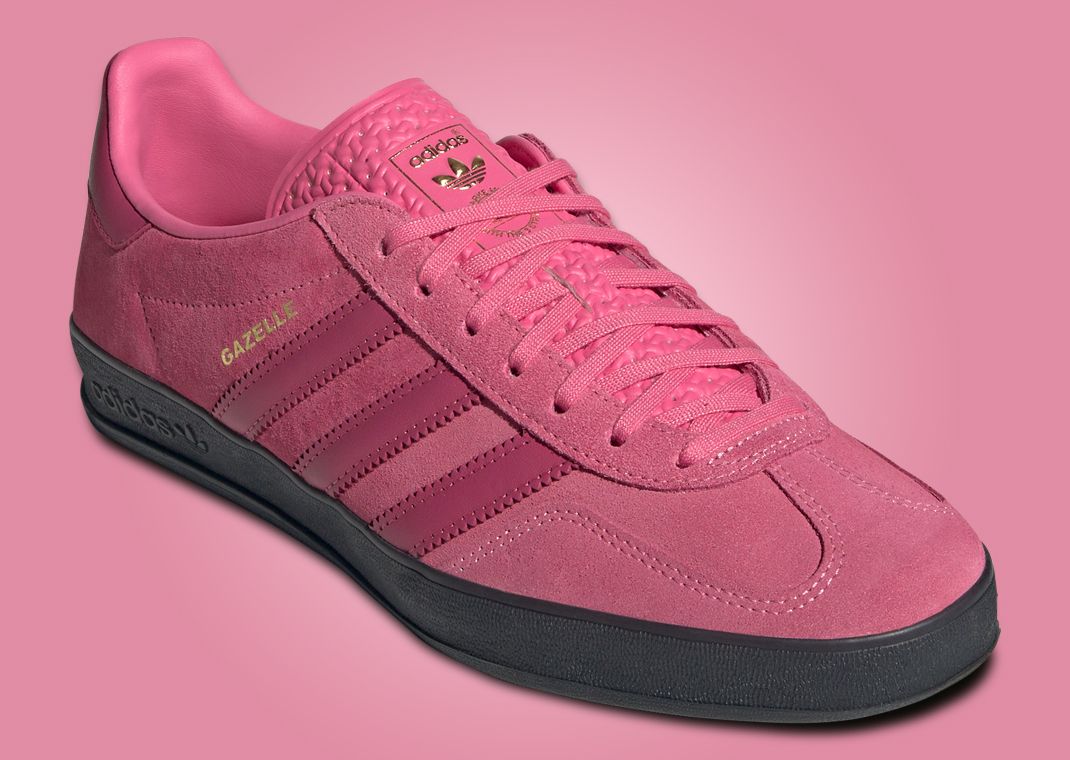 adidas Gazelle Indoor Pink Fusion Angle
