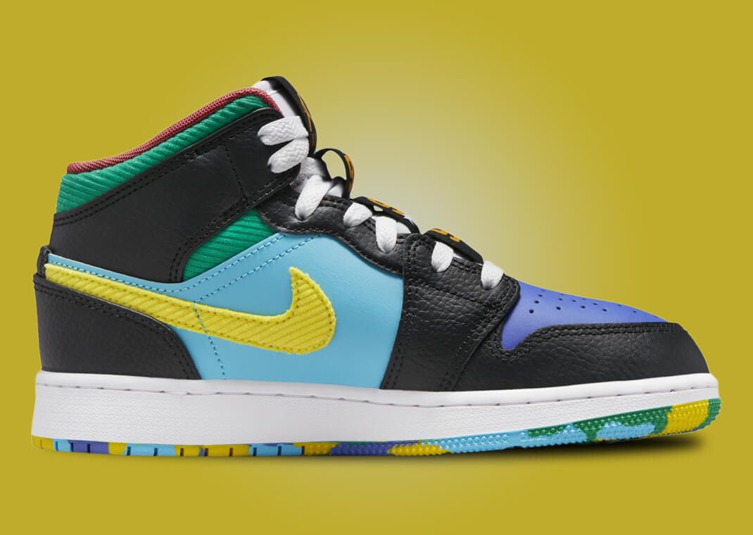 スニーカー Nike Air Jordan 1 Mid SS Six Championships Multi-Color Jordan 1 Mid SS Six Championships (TD) - FD1318-007 - US