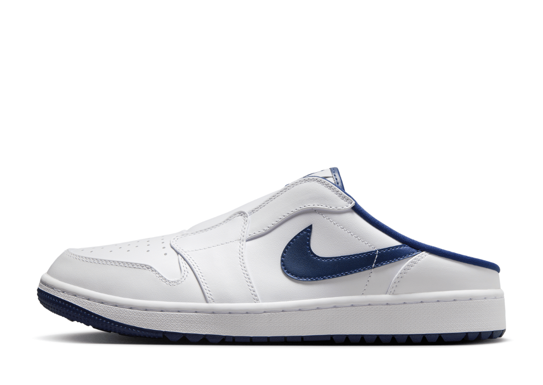 Air Jordan 1 Mule White Midnight Navy