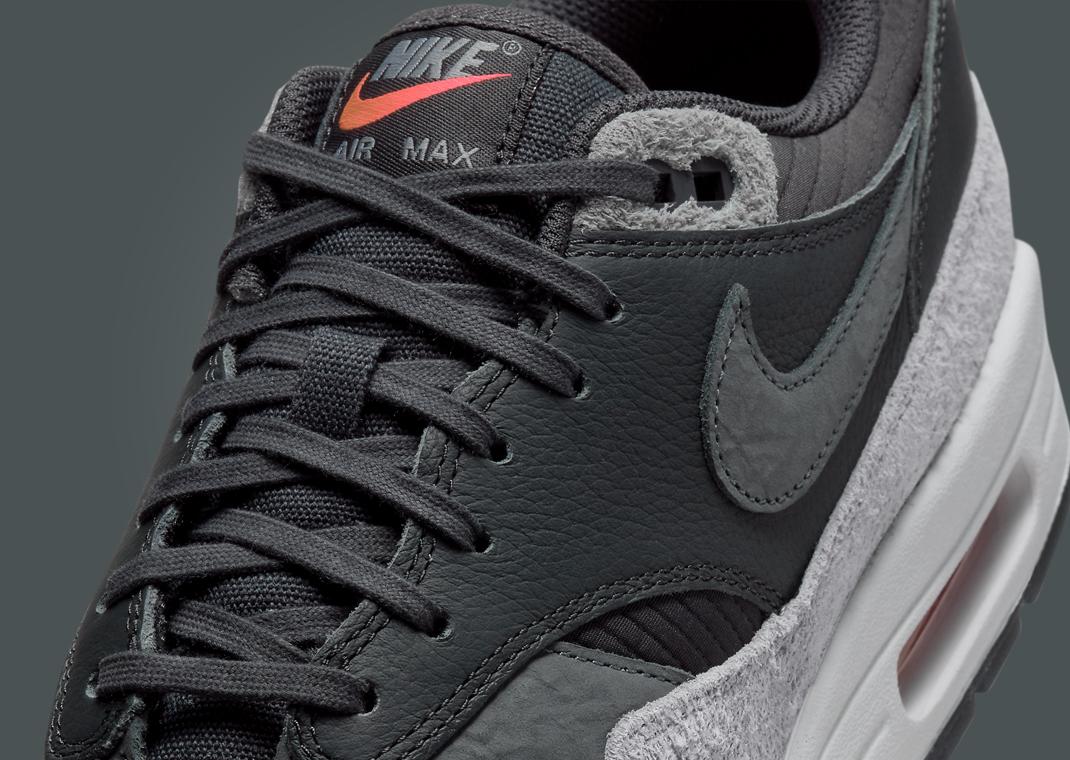 Nike Air Max 1 Premium Dark Smoke Grey Tongue