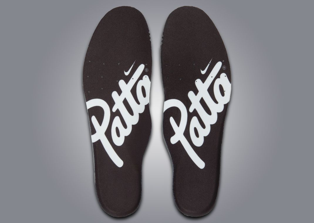 Patta x Nike Air Max 90 Waves Black Particle Grey Insole