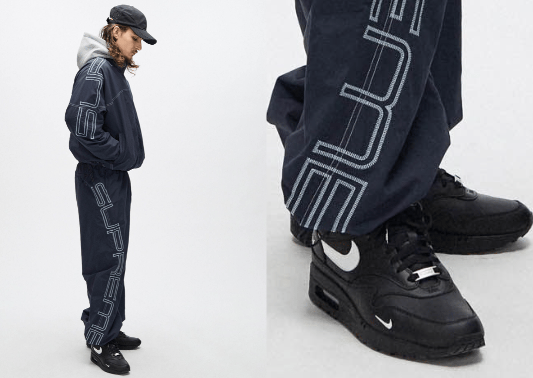 Supreme x Nike Air Max 1 '87 SP Black White