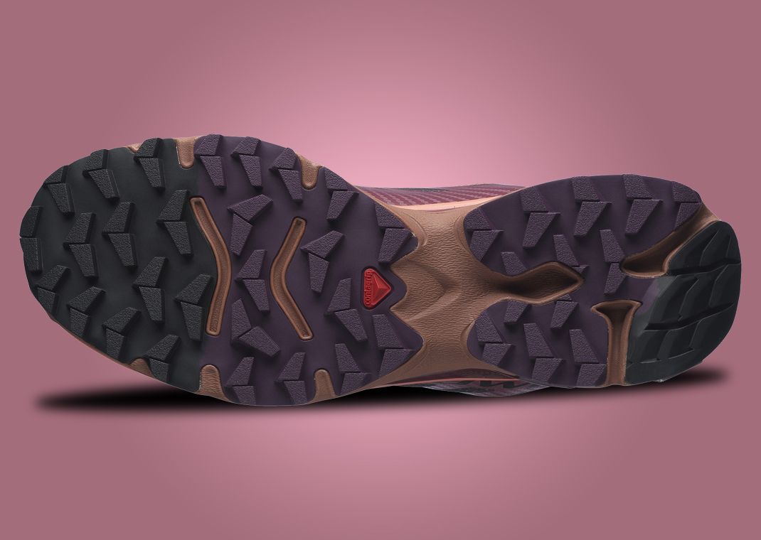 Salomon XT-4 OG Rave at Dawn Nocturne Tawny Port Outsole