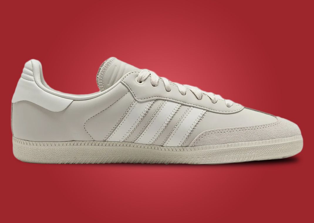 Humanrace x adidas Samba Aluminium Cloud White Medial