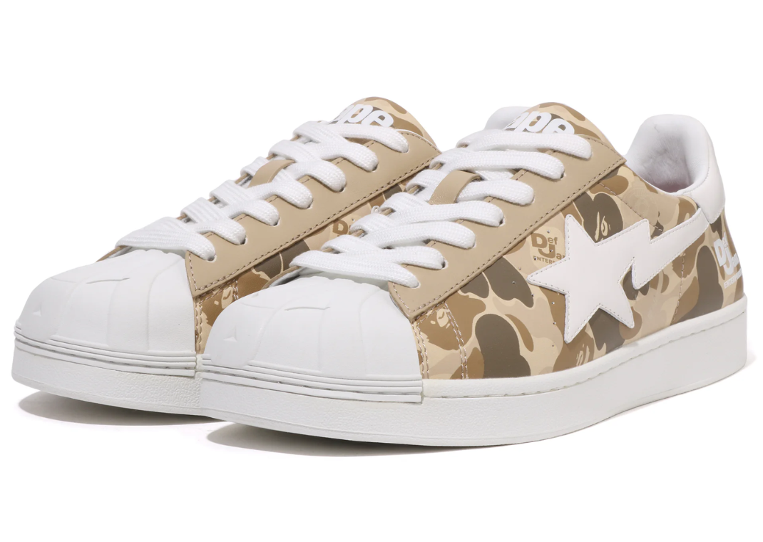 Def Jam x BAPE SKULL STA Brown - Angle