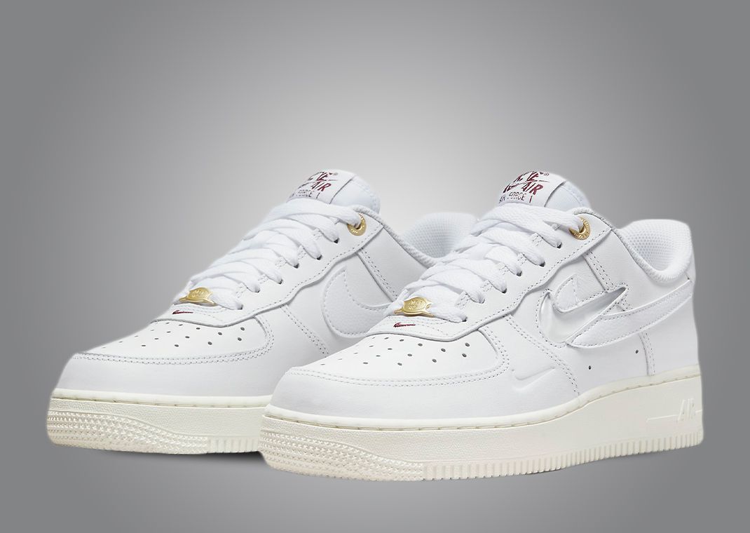 Nike Air Force 1 Low Jewel Multi-Logos White (W)