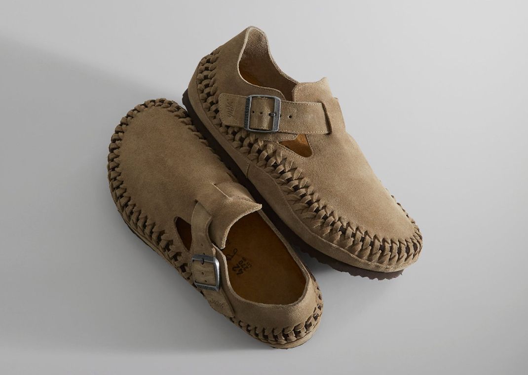 Kith x Birkenstock Braided London Tan Top