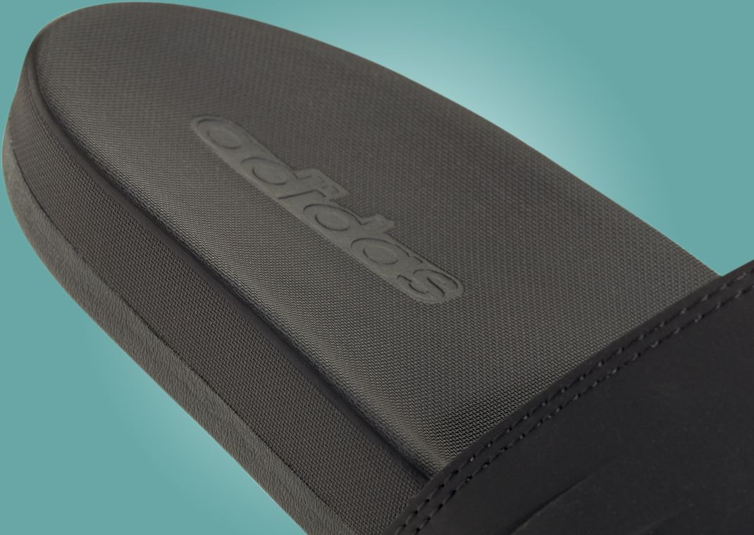 Mercedes AMG Petronas Formula One Team x adidas Adilette Comfort Core Black Footbed