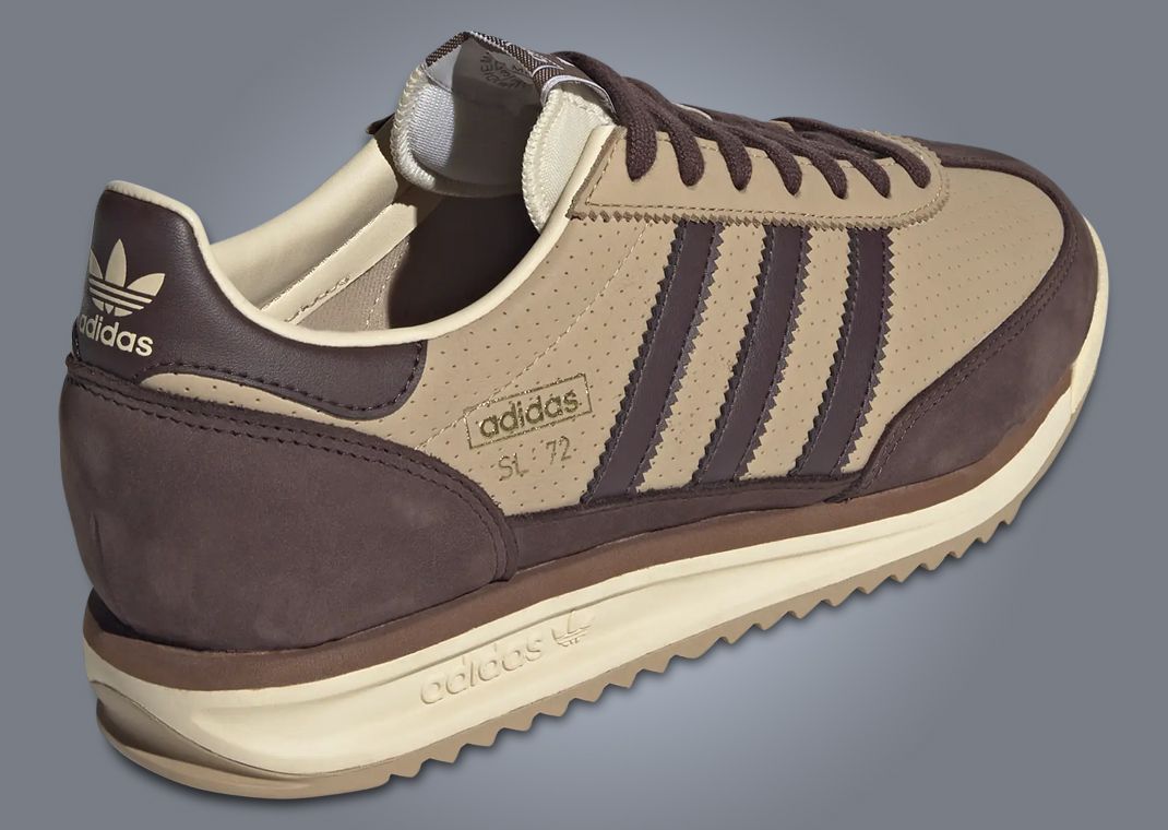 adidas SL 72 RS Warm Sand Heel Angle