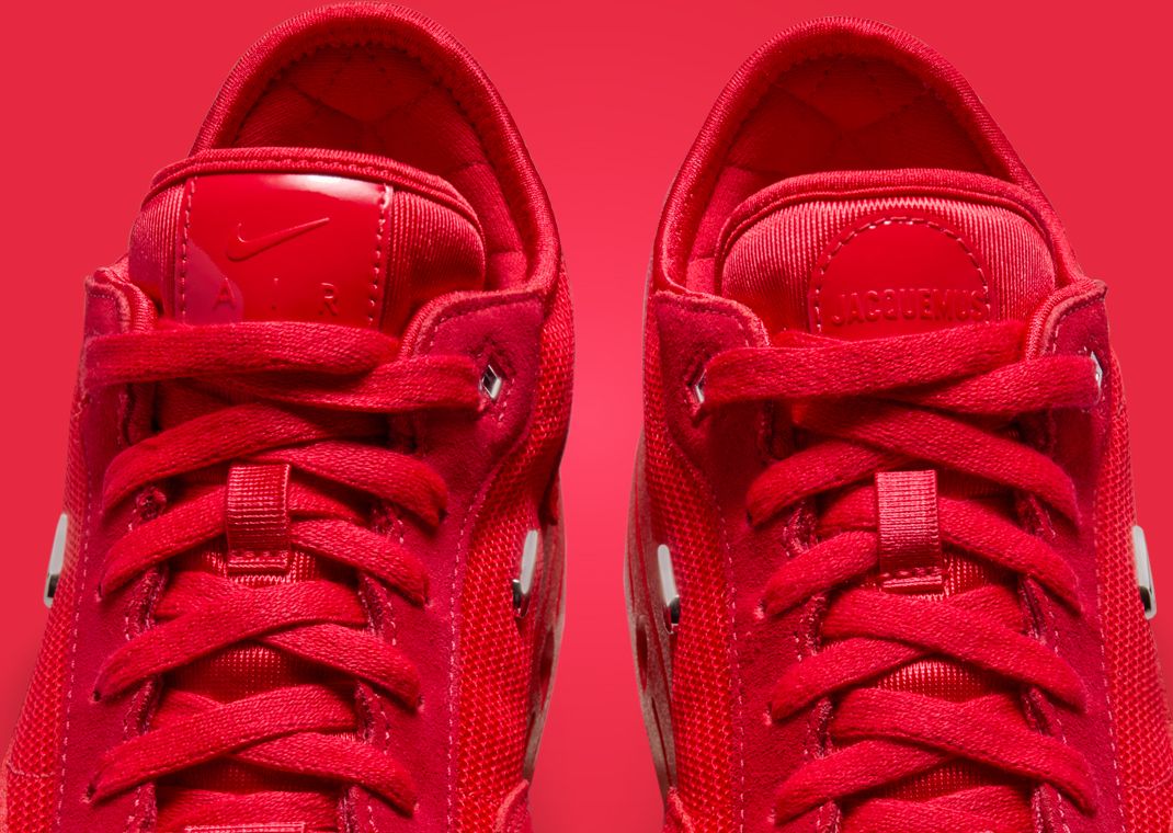 Jacquemus x Nike Air Max 1 '86 OG Dark Red (W) Tongue Tag