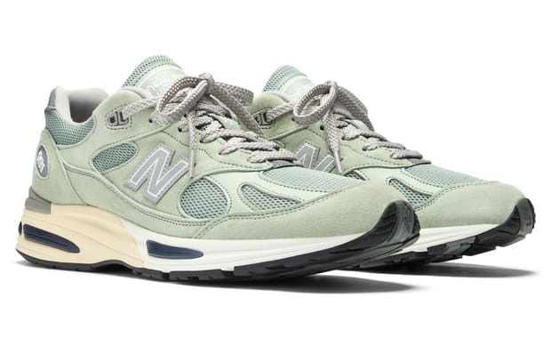 New Balance Takes the Made in UK 991v2 Down the Shore with a Seaglass Green Colorway