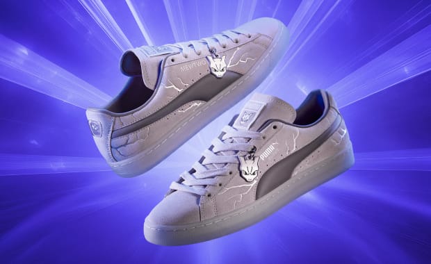 Pokémon and Puma Electrify a Grey Suede with Mewtwo Energy