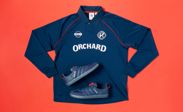 The Orchard x New England Revolution x adidas Samba ADV Releases