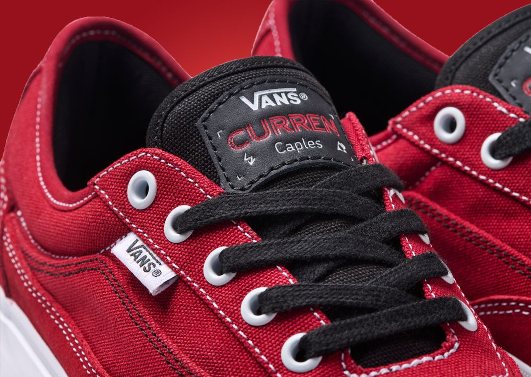 Vans Curren Red Detail