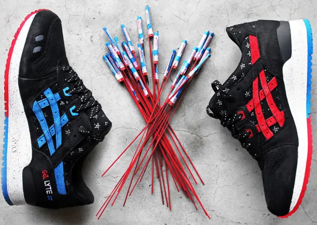 DTLR Villa x Wale x Asics Gel-Lyte III Bottle Rocket