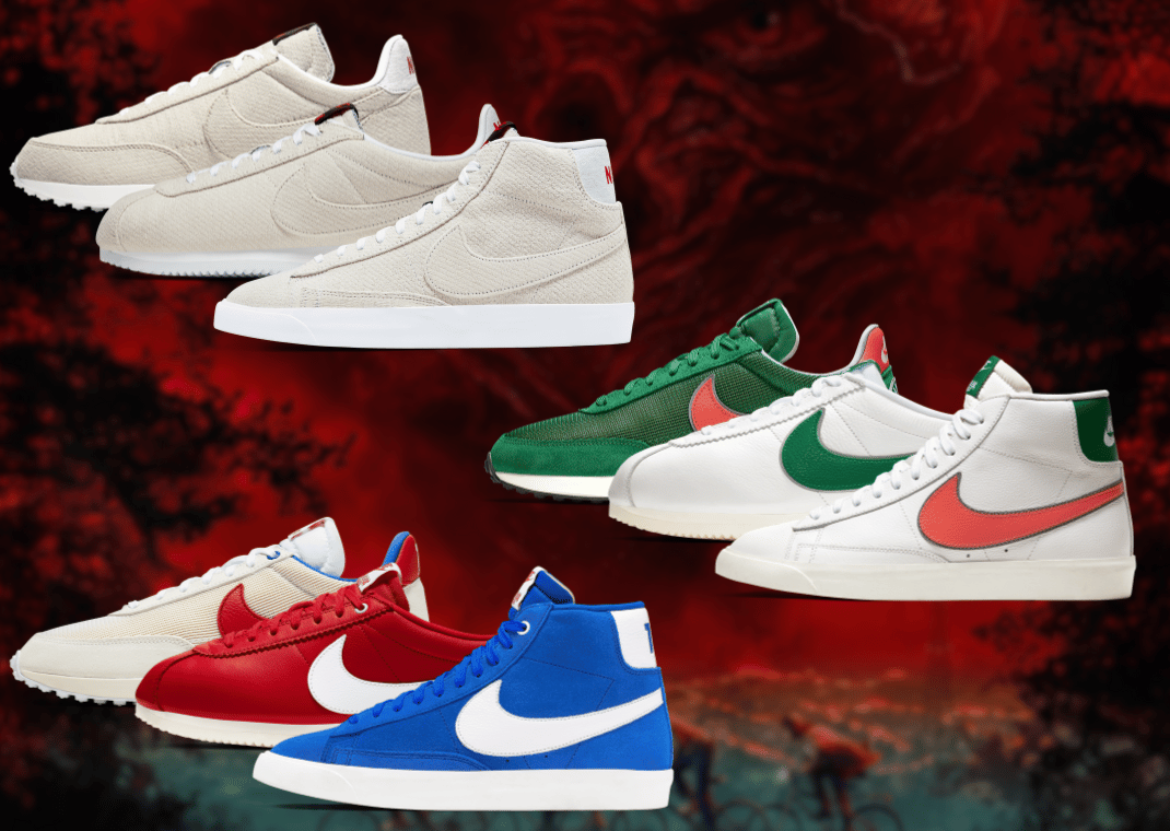 Previous Stranger Things x Nike Collabs