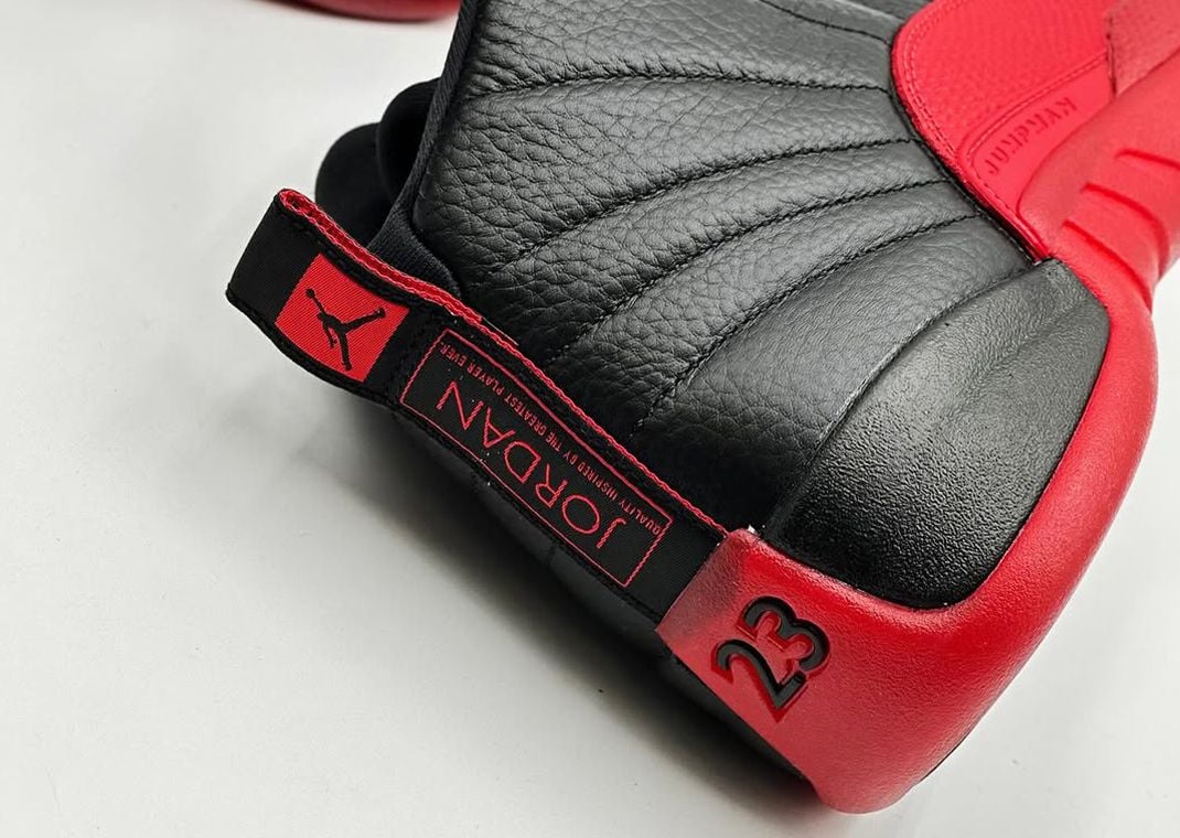 jordan 12 flu game on foot