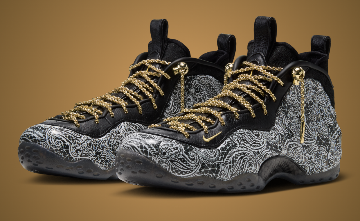 Victor Solomon x Nike Air Foamposite One White Black