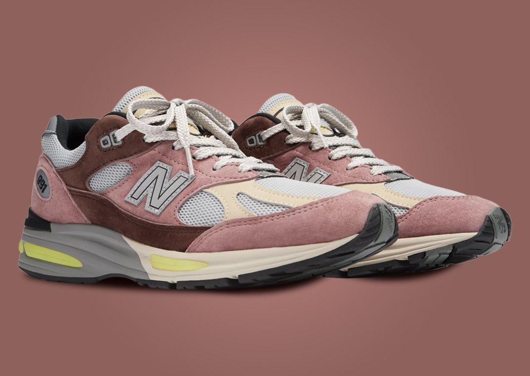 New Balance 991v2 Made in UK Rosewood