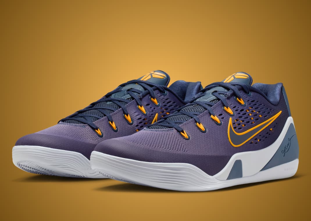 The Nike Kobe 9 EM Low Protro Blue Thunder Goes Gradient