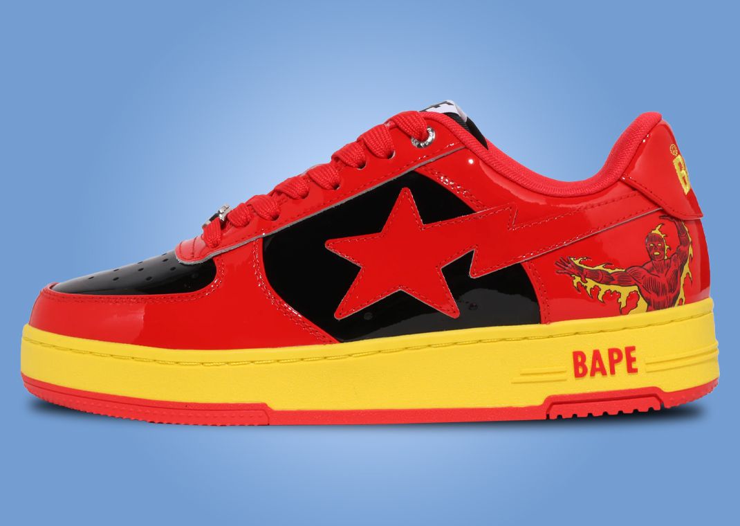 The Fantastic Four x A Bathing Ape BAPE STA The Human Torch Medial
