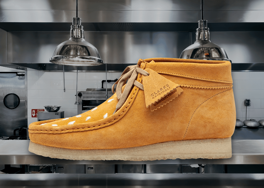 Vandy The Pink x Clarks Wallabee