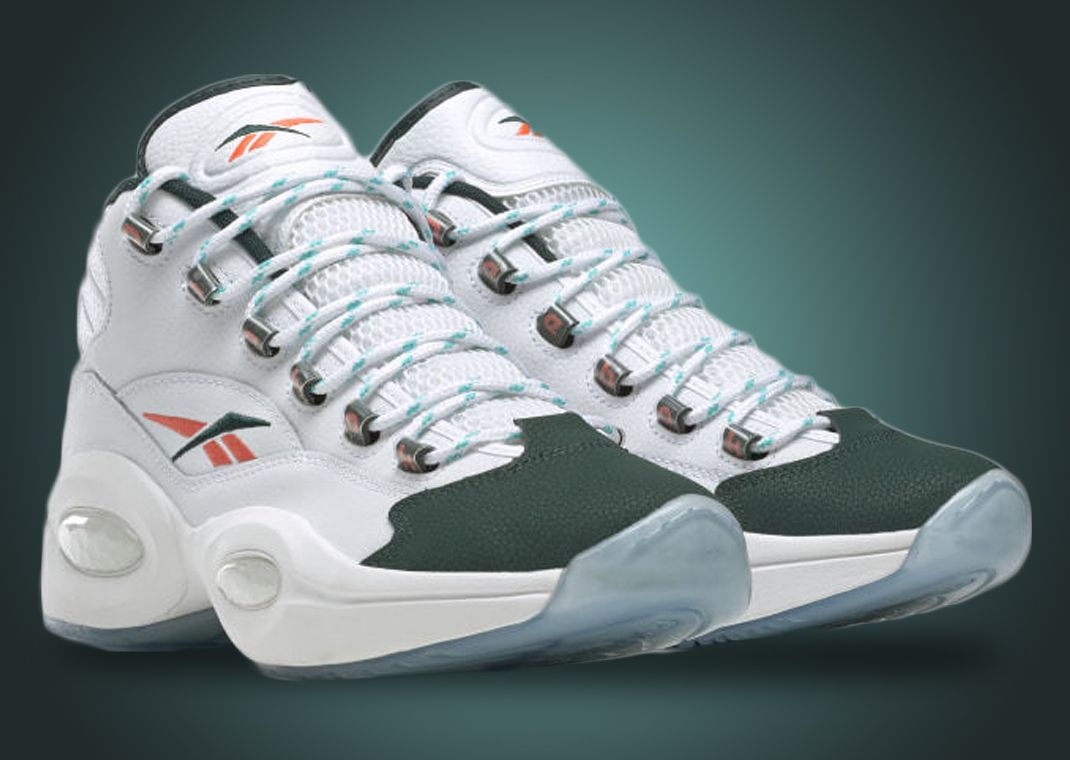 Reebok Question Mid Miami Hurricanes